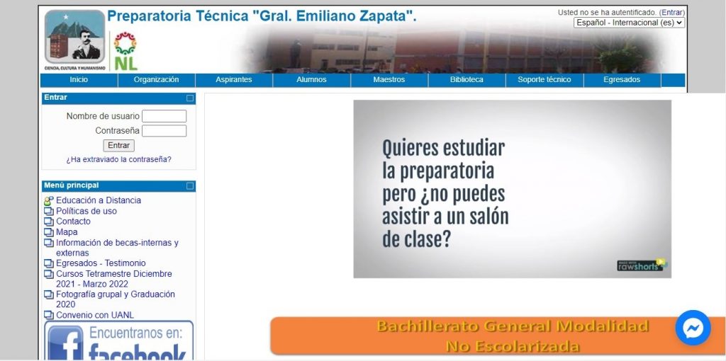 Prepa Técnica Emiliano Zapata: Plan Estudios + Ingreso Prepa 2